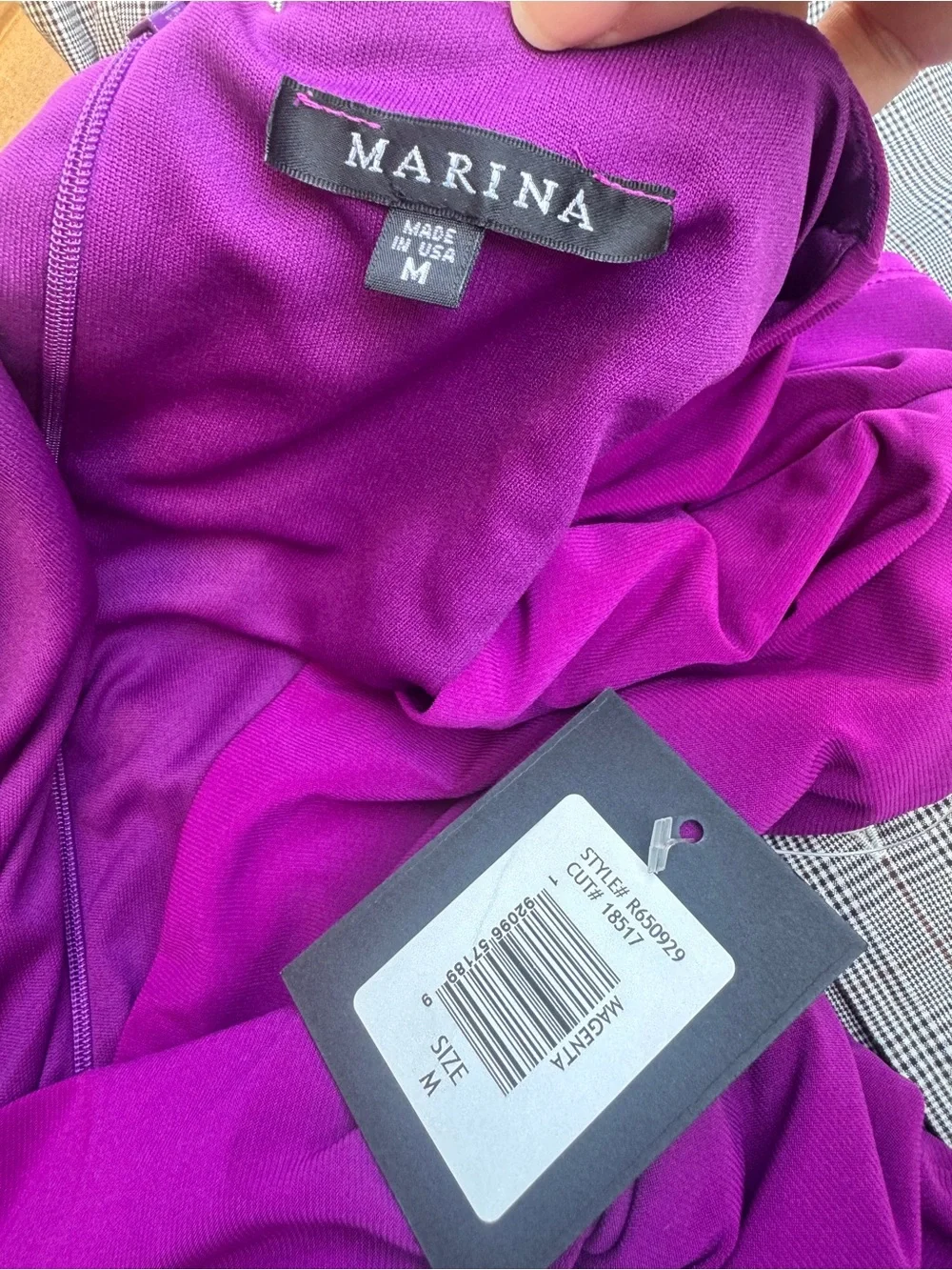MARINA fuchsia wrap